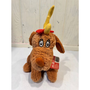 Dr Seuss Max the Dog Plush Toy Brown One Size